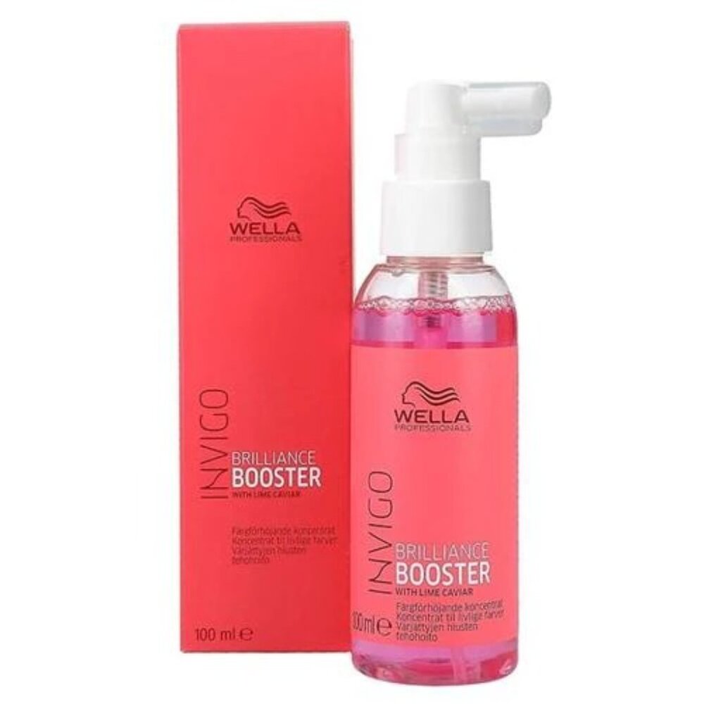 WELLA Invigo Brilliance Booster with Lime Caviar Treatment 100 ml New